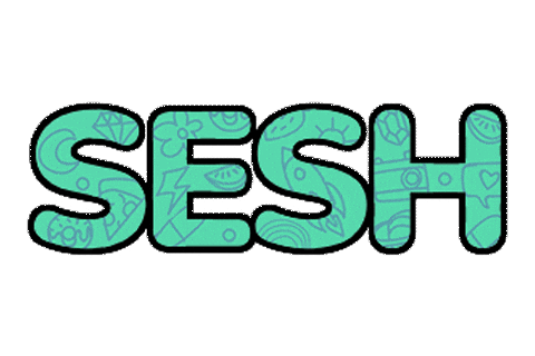 Chilling Hang Out Sticker