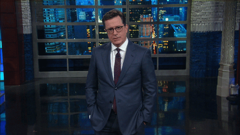 GIF by The Late Show With Stephen Colbert