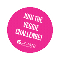 ProVeg proveg veggie challenge Sticker