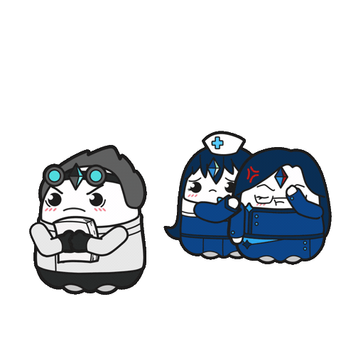 Stressed Out Ghost Sticker by Boo