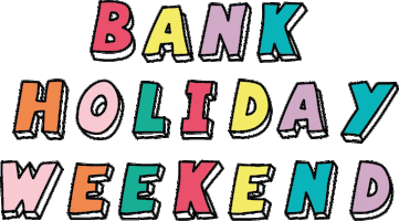 Happy Long Weekend Sticker by Shannon Quirke