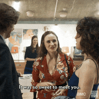 nice to meet you killing eve GIF by BBC America