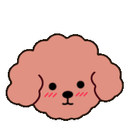 Poodle Sticker
