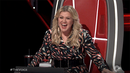 Kelly Clarkson Yes GIF by The Voice