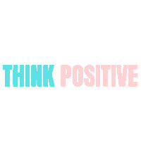 Think Positive Sticker by Virtual Success Partners