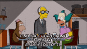 Season 20 Smoking GIF by The Simpsons