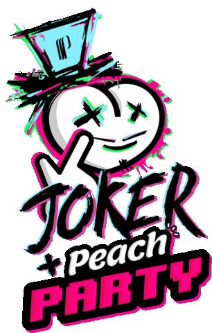 Joker Graffiti Sticker by Peach Farmer