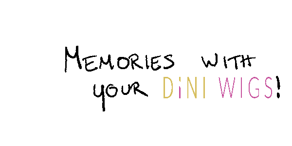 Hashtag Memories Sticker by Dini Wigs