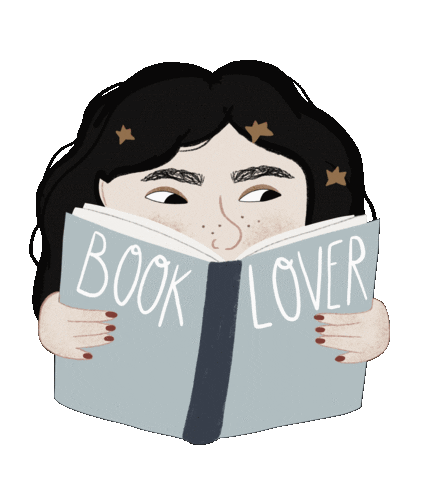 Book Lesen Sticker by Lea