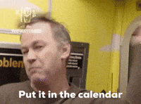 Calendar GIF by Marie-Elizabeth Mali