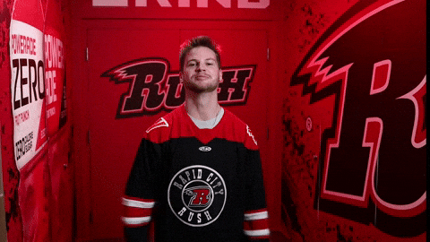 Mitchell Smith GIF by Rapid City Rush