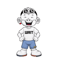 Wait What Waiting Sticker by Zhot