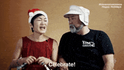 celebrate merry christmas GIF by Kim's Convenience