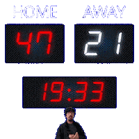 21 Away Sticker