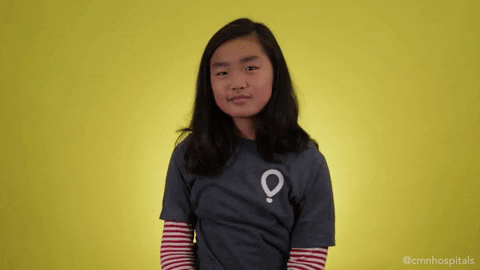 Cute Girl Wink GIF by Children's Miracle Network Hospitals