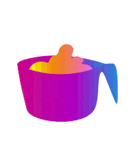 pokrasstudio rainbow радуга color hair цветные волосы Sticker