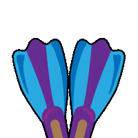 Beach Flipper Sticker by Visit Lauderdale