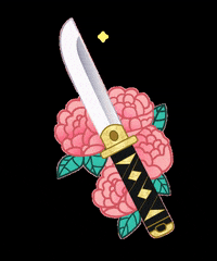paulabarbaro65d7 art pink nature flower GIF