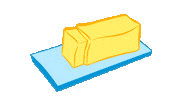 LandOLakesDairy cheese baking butter dairy Sticker