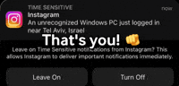 Instagram Notification GIF