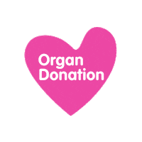Organ Transplant Sticker by NHS Organ Donation