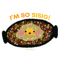 Sisig Sticker by The Fat Kid Inside