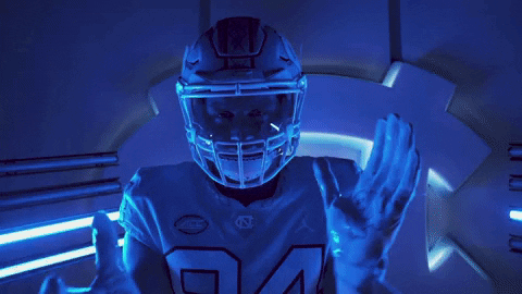 North Carolina Football GIF by UNC Tar Heels