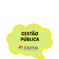 Sticker by Faculdade Fama