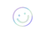 Smiley Face Heart Sticker by Insert Name Here
