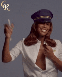 Air Travel Plane GIF by CR Fashion Book