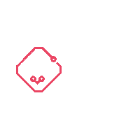 Logo Coding Sticker by Hackers@UPC