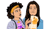 comedy central dog Sticker by Broad City