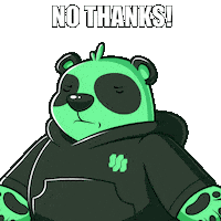 Rejected No Way Sticker by SuperVerse