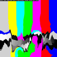 Rainbow Melting GIF by PERFECTL00P