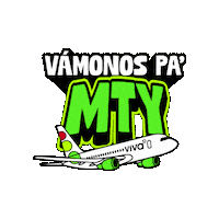 Travel Mexico Sticker by Viva Aerobus