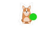 Dogs Protect Sticker by Region of Waterloo Public Health and Emergency Services