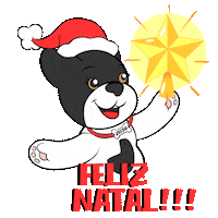 Dog Natal Sticker by Fazendinha da Zelda