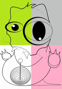 Big Eyes Art GIF