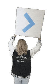 Arrow Pijl Sticker by HR - Rotterdam Academy