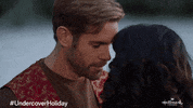 Stephen Huszar Kiss GIF by Hallmark Channel