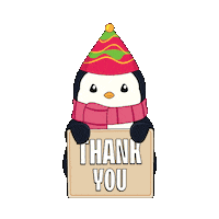 Thank You So Much Sticker by Pudgy Penguins