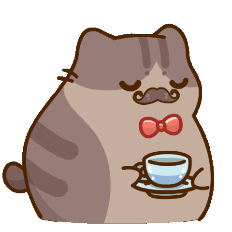Relaxed Tea Time Sticker by Bichi Mao