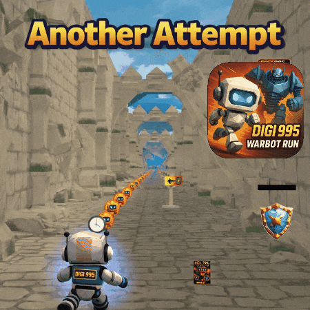 Try Again Mobile Game GIF by Digi 995
