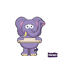 Sad Elephant Sticker by VeeFriends