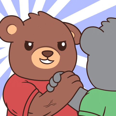 Teddy Bear Fun GIF by BEARISH
