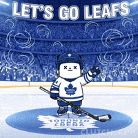 Toronto Maple Leafs Panda GIF by Kanpai Pandas
