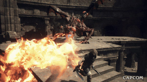 Avoiding Video Game GIF by CAPCOM