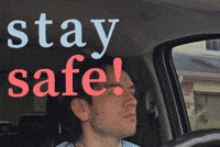 Julio Stay Safe GIF