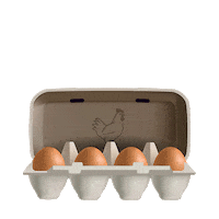 tiptimarket super compras huevos tipti Sticker