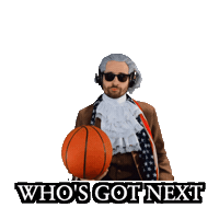 Hooping Basketball Game Sticker